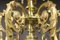 Antique Brass Church Chandelier, 1850s 4