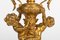 19th Century Napoleon III Style Gilt Bronze Mantel Trim, Set of 3 5