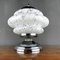 Mid-Century White Murano Glass Mushroom Table Lamp from Mazzega, Image 5