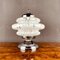 Mid-Century White Murano Glass Mushroom Table Lamp from Mazzega 7