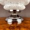 Lampe de Bureau Mushroom Mid-Century Blanche en Verre de Murano de Mazzega 6