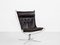 Falcon Chair in Chrome and Leather by Sigurd Ressell for Vatne Möbler, 1970s 1