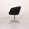 Black Leather Armchair by Walter Knoll 10