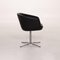 Black Leather Armchair by Walter Knoll 8