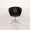 Black Leather Armchair by Walter Knoll 7