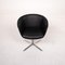 Black Leather Armchair by Walter Knoll 6