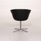 Black Leather Armchair by Walter Knoll 9