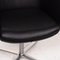 Black Leather Armchair by Walter Knoll, Image 2