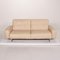 50 Cream Leather Sofa by Rolf Benz, Image 7