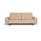 50 Cream Leather Sofa by Rolf Benz 1