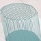 Mint Blue Zag Metal Side Table from Roche Bobois, Image 2
