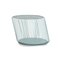 Mint Blue Zag Metall Beistelltisch von Roche Bobois 1