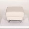 Musterring White Leather Ottoman 5