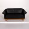 Black Leather Sofa from Brühl & Sippold 7