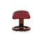 Mayfair Red Leather Stool from Stressless 8