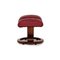 Mayfair Red Leather Stool from Stressless, Image 8