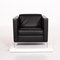 Foster 500 Black Leather Armchair by Walter Knoll 5