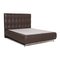 Dark Brown Loft Leather Double Bed from Joop!, Image 1