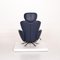 Dodo Cassina Dodo Dark Blue Leather Armchair, Image 8