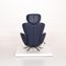 Fauteuil Dodo Cassina Dodo en Cuir Bleu Foncé 8