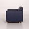 Dark Blue Leather Armchair by Minnie Franz 10