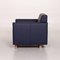 Fauteuil en Cuir Bleu Foncé par Minnie Franz 10