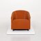 Orangefarbener Sessel von Minotti 5