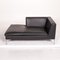 Charles Anthracite Gray Leather Chaise Lounge from B&B Italia, Image 6