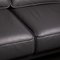 Mera Dark Gray Leather Sofa by Rolf Benz 3