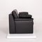 Concept Plus Black Leather Sofa by Ewald Schillig 7