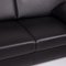 Concept Plus Black Leather Sofa by Ewald Schillig 2