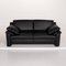 Concept Plus Black Leather Sofa by Ewald Schillig 6
