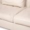 Who's Perfect Creme Leather Corner Sofa 2