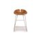 Moroso Fjord Cognac Leather Bar Stool, Image 3