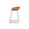 Sgabello da bar Moroso Fjord in pelle color cognac, set di 2, Immagine 7