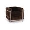 Le Corbusier LC 2 Cord Fabric Armchair from Cassina, Image 1