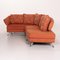 Orange Patterned Corner Sofa by Rolf Benz 15