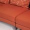 Orange Patterned Corner Sofa by Rolf Benz 3