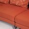 Orange Patterned Ecksofa von Rolf Benz 3