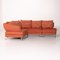 Orange Patterned Corner Sofa by Rolf Benz 13