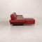 Taboo Red Leather Corner Sofa by Willi Schillig, Image 10