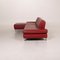 Taboo Red Leather Corner Sofa by Willi Schillig 12