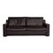 Flex Plus Dark Brown Leather Sofa by Ewald Schillig 1