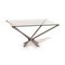 Glass and Metal Coffee Table from Draenert 1