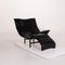 Veranda Black Leather Armchair from Cassina 6