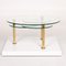Gold Adjustable Glass Coffee Table by Ronald Schmitt 9