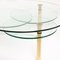 Gold Adjustable Glass Coffee Table by Ronald Schmitt 3