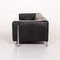 Genesis Black Leather Sofa from Koinor 9