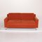 Orange Fabric Sofa by Ewald Schillig 7