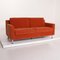 Orange Fabric Sofa by Ewald Schillig 6
